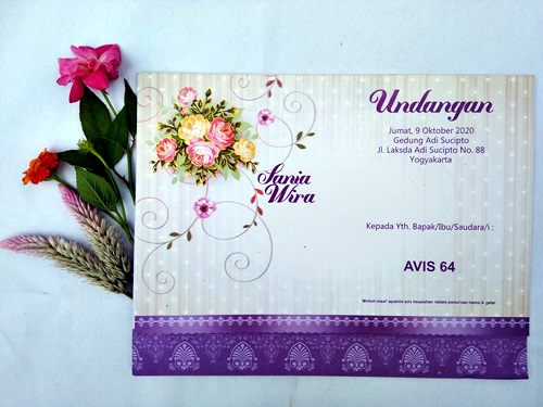 desain undangan pernikahan simple dan elegan 023 | Heikamu.com